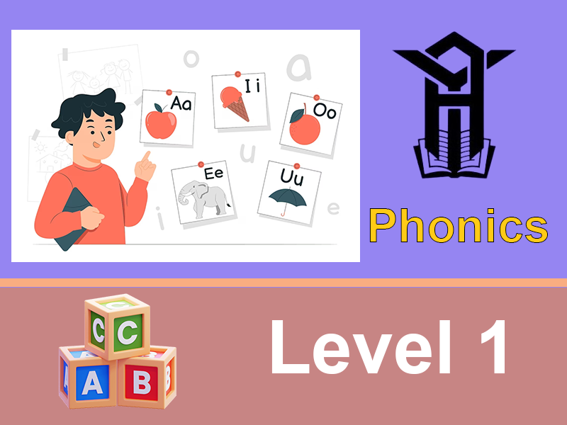 Level 1: 44 Letter Sounds (အသံ ၄၄ မျိုး)